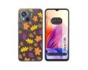 Funda Silicona Transparente para Blackview Oscal C80 diseño Otoño Dibujos