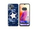 Funda Silicona para Blackview Oscal C80 diseño Camuflaje 03 Dibujos