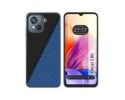 Funda Silicona para Blackview Oscal C80 diseño Cuero 02 Dibujos