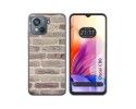 Funda Silicona para Blackview Oscal C80 diseño Ladrillo 01 Dibujos