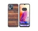 Funda Silicona para Blackview Oscal C80 diseño Madera 03 Dibujos