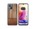 Funda Silicona para Blackview Oscal C80 diseño Madera 09 Dibujos