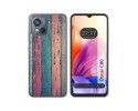 Funda Silicona para Blackview Oscal C80 diseño Madera 10 Dibujos
