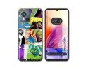 Funda Silicona para Blackview Oscal C80 diseño Comic Dibujos