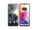 Funda Silicona para Blackview Oscal C80 diseño Elefante Dibujos