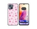 Funda Silicona para Blackview Oscal C80 diseño Flores Dibujos