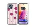 Funda Silicona para Blackview Oscal C80 diseño Flores Vintage Dibujos
