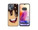Funda Silicona para Blackview Oscal C80 diseño Helado Chocolate Dibujos