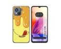 Funda Silicona para Blackview Oscal C80 diseño Helado Vainilla Dibujos