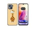 Funda Silicona para Blackview Oscal C80 diseño Jirafa Dibujos