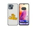 Funda Silicona para Blackview Oscal C80 diseño Leones Dibujos