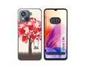 Funda Silicona para Blackview Oscal C80 diseño Pajaritos Dibujos