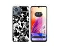 Funda Silicona para Blackview Oscal C80 diseño Snow Camuflaje Dibujos