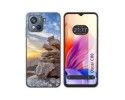 Funda Silicona para Blackview Oscal C80 diseño Sunset Dibujos
