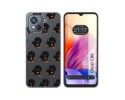 Funda Silicona Transparente para Blackview Oscal C80 diseño Perros 10 Dibujos