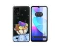 Funda Silicona Transparente para Oukitel C31 diseño Cabra Dibujos