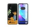 Funda Silicona Transparente para Oukitel C31 diseño Jirafa Dibujos