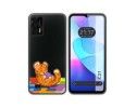Funda Silicona Transparente para Oukitel C31 diseño Leopardo Dibujos