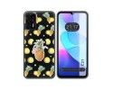 Funda Silicona Transparente para Oukitel C31 diseño Piña Dibujos