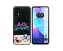 Funda Silicona Transparente para Oukitel C31 diseño Summer Dibujos