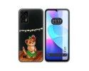 Funda Silicona Transparente para Oukitel C31 diseño Suricata Dibujos