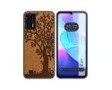 Funda Silicona para Oukitel C31 diseño Cuero 03 Dibujos