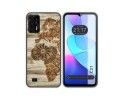Funda Silicona para Oukitel C31 diseño Madera 07 Dibujos