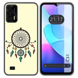 Funda Silicona para Oukitel C31 diseño Atrapasueños Dibujos
