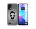 Funda Silicona para Oukitel C31 diseño Barba Dibujos