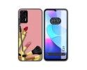 Funda Silicona para Oukitel C31 diseño Brochas Dibujos