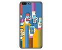 Funda Gel Tpu para Leagoo T5 Diseño Apps Dibujos