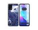 Funda Silicona para Oukitel C31 diseño Circuito Dibujos