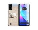 Funda Silicona para Oukitel C31 diseño Concha Dibujos
