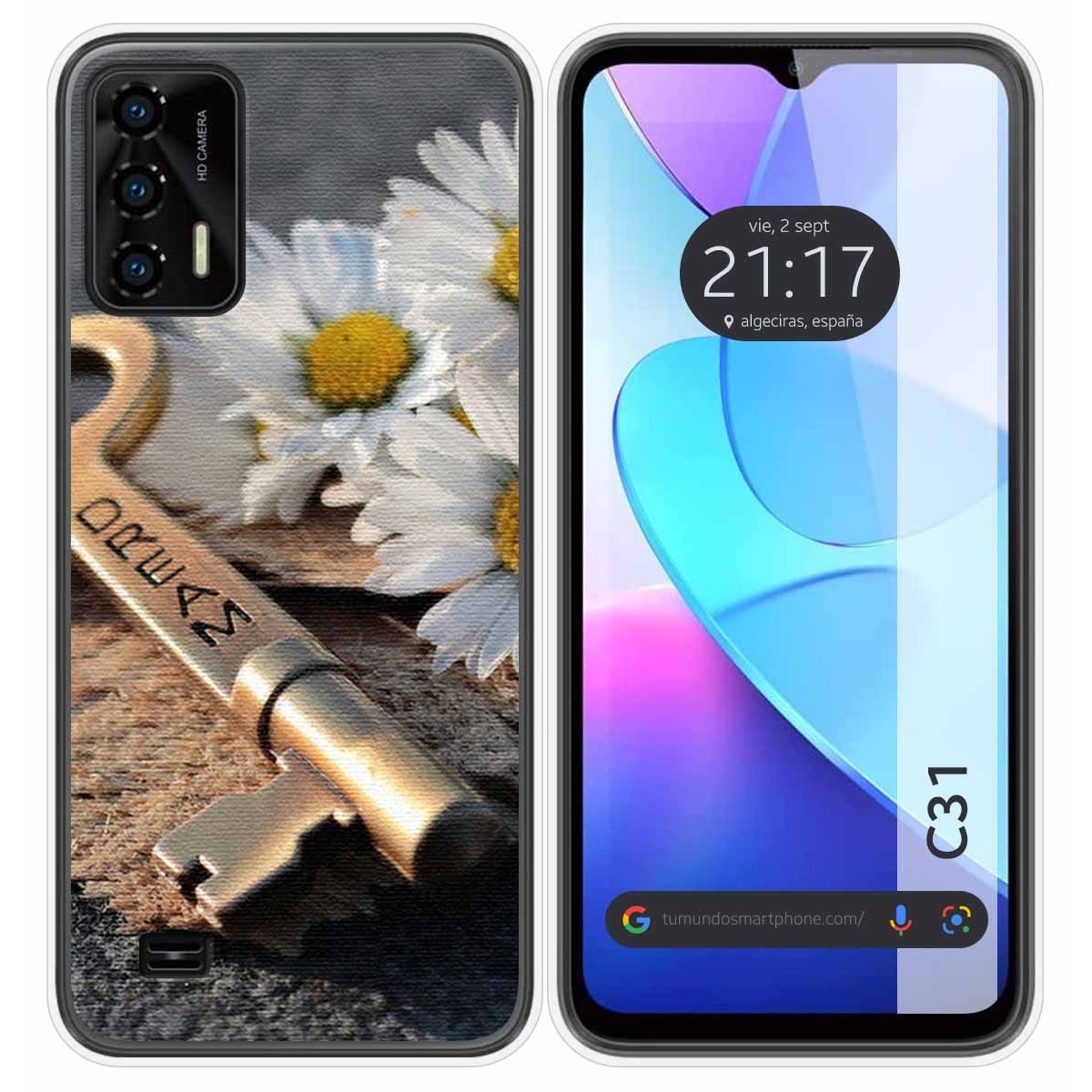 Funda Silicona para Oukitel C31 diseño Dream Dibujos