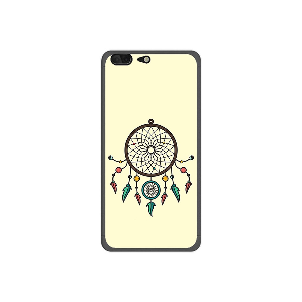 Funda Gel Tpu para Leagoo T5 Diseño Atrapasueños Dibujos