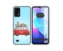 Funda Silicona para Oukitel C31 diseño Furgoneta Dibujos