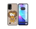 Funda Silicona para Oukitel C31 diseño Leon Dibujos