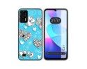 Funda Silicona para Oukitel C31 diseño Mariposas Dibujos