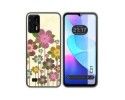 Funda Silicona para Oukitel C31 diseño Primavera En Flor Dibujos