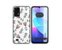 Funda Silicona Transparente para Oukitel C31 diseño Flores 01 Dibujos