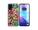Funda Silicona Transparente para Oukitel C31 diseño Flores 02 Dibujos