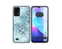 Funda Silicona Transparente para Oukitel C31 diseño Flores 03 Dibujos