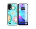 Funda Silicona Transparente para Oukitel C31 diseño Flores 05 Dibujos