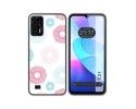 Funda Silicona Transparente para Oukitel C31 diseño Flores 06 Dibujos
