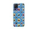 Funda Silicona Líquida Azul para TCL 40 SE diseño Catrina Dibujos