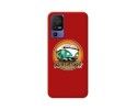 Funda Silicona Líquida Roja para TCL 40 SE diseño Adventure Dibujos