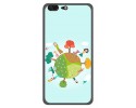 Funda Gel Tpu para Leagoo T5 Diseño Familia Dibujos