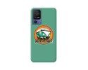 Funda Silicona Líquida Verde para TCL 40 SE diseño Adventure Dibujos