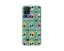 Funda Silicona Líquida Verde para TCL 40 SE diseño Catrina Dibujos