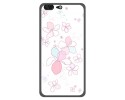 Funda Gel Tpu para Leagoo T5 Diseño Flores Minimal Dibujos